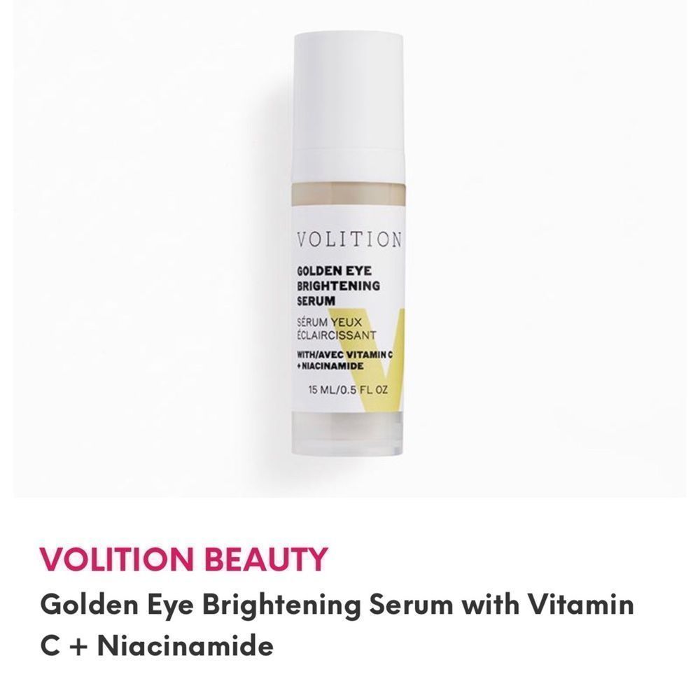 New VOLITION Golden Eye Brightening $erum